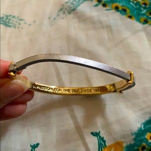 RARE Sperry Silver & Gold Bracelet